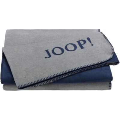 JOOP! Wohndecke - Plaid 150x200cm Silber-Navy - Wohndecke JOOP! Wohndecke - Plaid 150x200cm Silber-Navy - Wohndecke