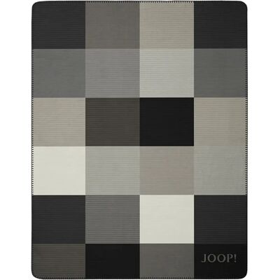 JOOP! Takaró Mosaic 150x200cm Fekete-Natur - Otthoni Dekoráció JOOP! Takaró Mosaic 150x200cm Fekete-Natur - Otthoni Dekoráció