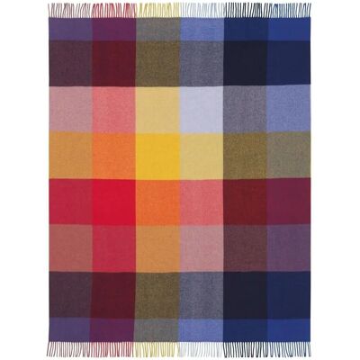 Biederlack Cashmere-Plaid - Wollmix, Bright Square, 130x170cm Biederlack Cashmere-Plaid - Wollmix, Bright Square, 130x170cm