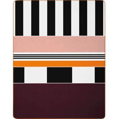 Villeroy & Boch - Memphis - Schwarz/weiß - 150x200cm - Throw blanket Villeroy & Boch - Memphis - Schwarz/weiß - 150x200cm - Throw blanket