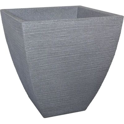 GELI - Pflanztopf mit Rillen - 40x40x42 cm - Planter GELI - Pflanztopf mit Rillen - 40x40x42 cm - Planter