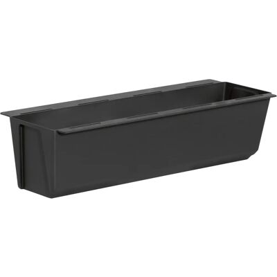 Geli - Easy 37x10 cm - Anthracite - Europalette - planter - Publicité Geli - Easy 37x10 cm - Anthracite - Europalette - planter - Publicité