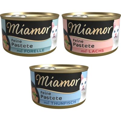 Miamor Modèle - Nourriture pour chats poisson, volaille & mixte Miamor Modèle - Nourriture pour chats poisson, volaille & mixte