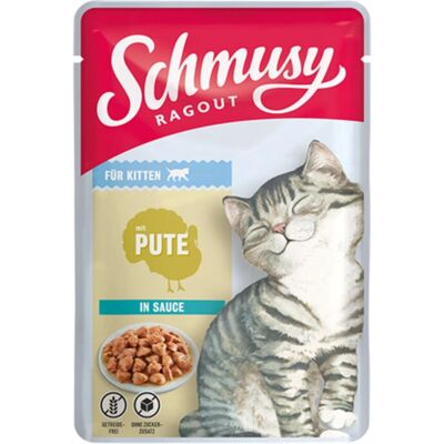 Karma dla kotów Schmusy - Kocięta w Sosie 12x100g Karma dla kotów Schmusy - Kocięta w Sosie 12x100g