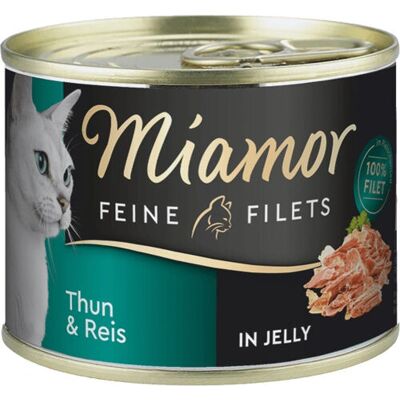 Miamor Modèle 75038 Nourriture pour chats - Thon Riz - 185g Miamor Modèle 75038 Nourriture pour chats - Thon Riz - 185g