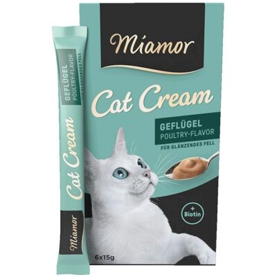 Miamor Cat Crema - Snack de ave - 66 x 15 g Miamor Cat Crema - Snack de ave - 66 x 15 g