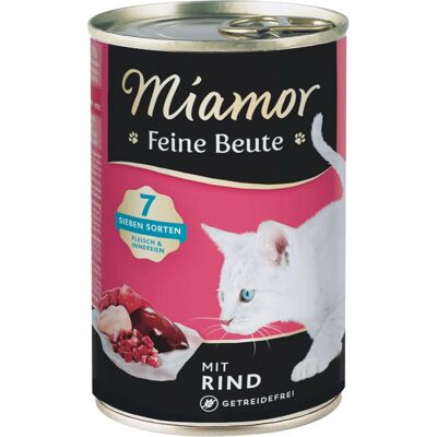 Miamor Katzennassfutter - Feine Beute Rind 24 x 185g Miamor Katzennassfutter - Feine Beute Rind 24 x 185g