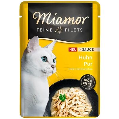 Miamor Filetes en Salsa de Pollo - 24 x 100 g Miamor Filetes en Salsa de Pollo - 24 x 100 g