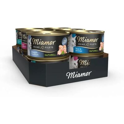 Miamor Katzenfutter - Feine Filets Packmischung 12 x 80g - Katzenfutter Miamor Katzenfutter - Feine Filets Packmischung 12 x 80g - Katzenfutter