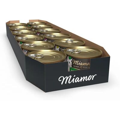 Nourriture humide pour chats Miamor Filets Naturels - Pack d'essai Nourriture humide pour chats Miamor Filets Naturels - Pack d'essai