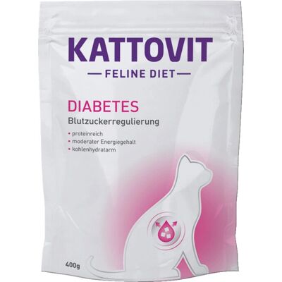 Kattovit 77128 Cibo secco per gatti - Carne adulta - Diabete, peso Kattovit 77128 Cibo secco per gatti - Carne adulta - Diabete, peso
