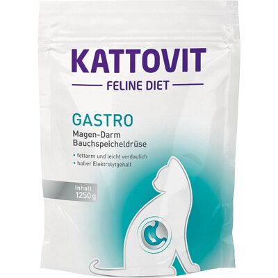Kattovit Gastro 1,25kg Trockenfutter - Verdauungsfördernd Kattovit Gastro 1,25kg Trockenfutter - Verdauungsfördernd
