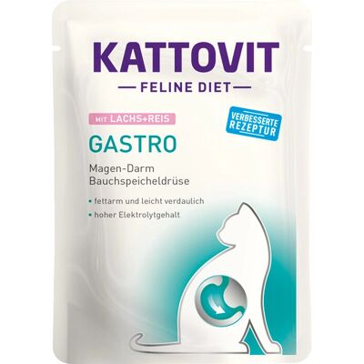Kattovit Marca Modello - Cibo per gatti Gastro 85 g Kattovit Marca Modello - Cibo per gatti Gastro 85 g