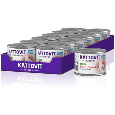 Kattovit Kidney/Renal 6x185g - Turkey - Cat Food Kattovit Kidney/Renal 6x185g - Turkey - Cat Food