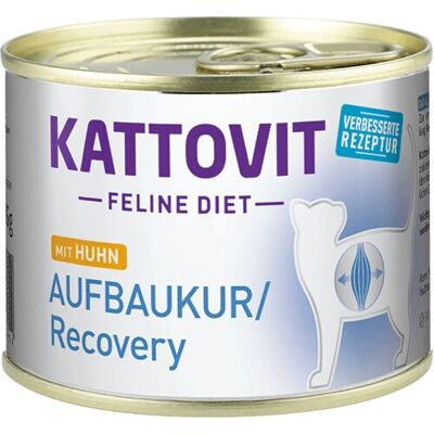Kattovit - Nourriture humide récupération poulet 185 g Kattovit - Nourriture humide récupération poulet 185 g