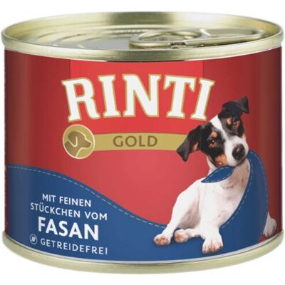 RINTI Gold Fasan 185g - Nourriture pour chiens - Publicité RINTI Gold Fasan 185g - Nourriture pour chiens - Publicité