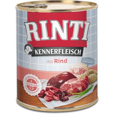 RINTI - Pełnoporcjowa karma dla psów - Rzeczywiste mięso & Omega-3 - 800g RINTI - Pełnoporcjowa karma dla psów - Rzeczywiste mięso & Omega-3 - 800g