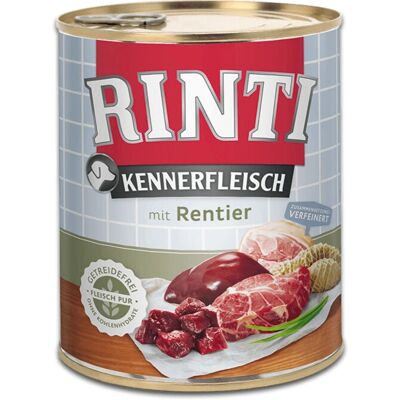 Rinti Renenkött Hundmat - Naturliga köttbitar Rinti Renenkött Hundmat - Naturliga köttbitar