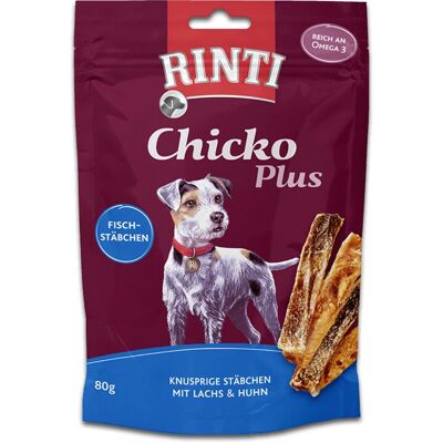 RINTI 91425 friandise pour chien/chat - Poulet, Poisson, Saumon - 80 g - Publicité RINTI 91425 friandise pour chien/chat - Poulet, Poisson, Saumon - 80 g - Publicité