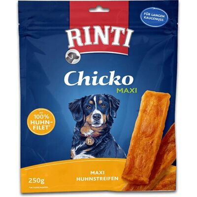 RINTI RINTI Chicko Maxi Przysmaki dla Psów - Kurczak, Kaczka, Dziczyzna - 250 g RINTI RINTI Chicko Maxi Przysmaki dla Psów - Kurczak, Kaczka, Dziczyzna - 250 g