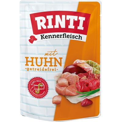 Cibo umido RINTI Kennerfleisch - Senza cereali, alto contenuto di carne, qualità tedesca Cibo umido RINTI Kennerfleisch - Senza cereali, alto contenuto di carne, qualità tedesca