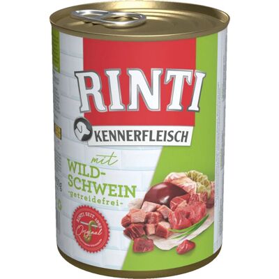 RINTI Hundfoder - Vildsvin, 400 g RINTI Hundfoder - Vildsvin, 400 g