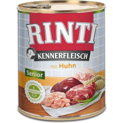 RINTI Senior Hundefutter - Huhn & Rind 800g RINTI Senior Hundefutter - Huhn & Rind 800g