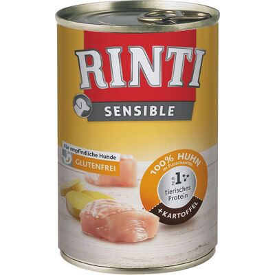 RINTI 94057 Karma mokra dla psów - Wrażliwy - 400 g RINTI 94057 Karma mokra dla psów - Wrażliwy - 400 g