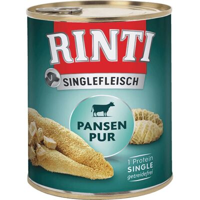 RINTI Hundefutter - Rind, Single-Protein, 800g RINTI Hundefutter - Rind, Single-Protein, 800g