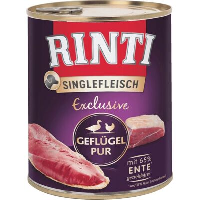 RINTI - Comida húmeda para perros adultos con ave - 800 g RINTI - Comida húmeda para perros adultos con ave - 800 g