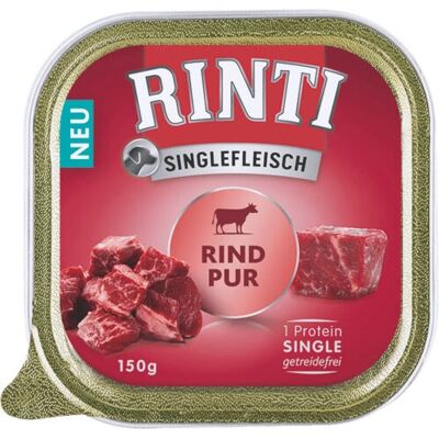 RINTI Hundefutter - Rind Monoprotein - 150g RINTI Hundefutter - Rind Monoprotein - 150g