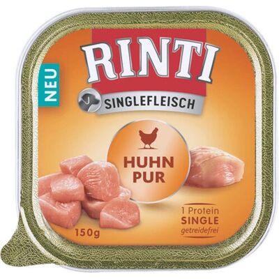 RINTI 94312 Hundfoder - Kyckling - En proteinkälla - 150g RINTI 94312 Hundfoder - Kyckling - En proteinkälla - 150g