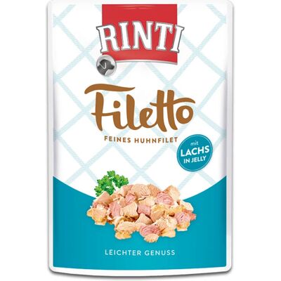 RINTI Csirke és Lazac Nedves Táp RINTI Csirke és Lazac Nedves Táp
