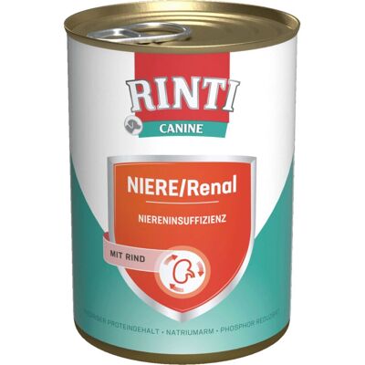 RINTI Hund Njurefoder - Nötkött 400 g RINTI Hund Njurefoder - Nötkött 400 g