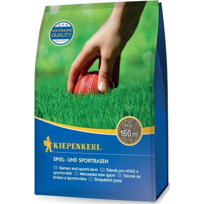 Kiepenkerl Resistente césped 4 kg - Graines de gazon - Publicité Kiepenkerl Resistente césped 4 kg - Graines de gazon - Publicité