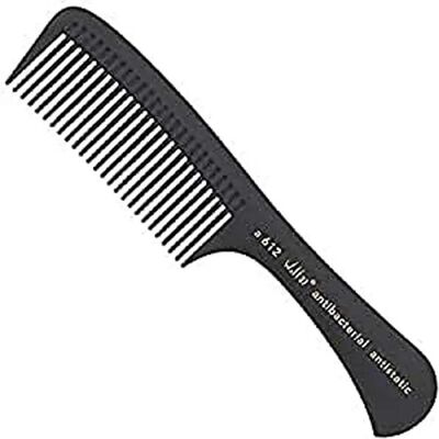 Hercules Sägemann Black 8.5-inch Microbial Anti-bacterial Hair Comb - scalp comb Hercules Sägemann Black 8.5-inch Microbial Anti-bacterial Hair Comb - scalp comb