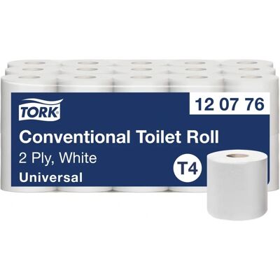 Tork 120776 Universal Toilettenpapier - 2-lagig, Extra lang, 30 Rollen Tork 120776 Universal Toilettenpapier - 2-lagig, Extra lang, 30 Rollen