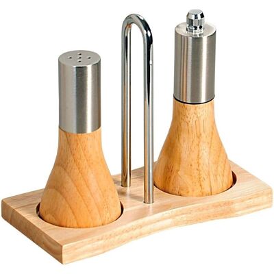 Set de Salero y Pimentero de Madera - Kesper Set de Salero y Pimentero de Madera - Kesper