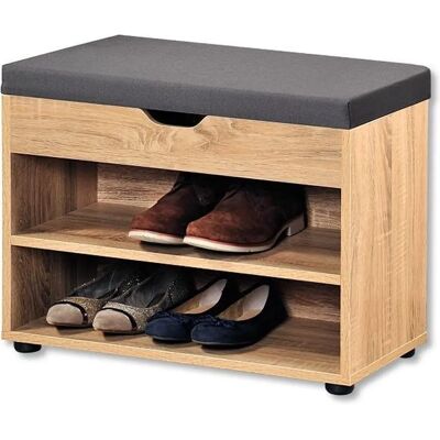 Kesper Holzschuhschrank mit Sitz - Kompakt und Modern Kesper Holzschuhschrank mit Sitz - Kompakt und Modern