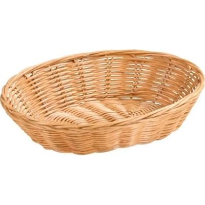 Kesper Bread and Fruit Basket - Synthetic Wicker, 24x20cm Kesper Bread and Fruit Basket - Synthetic Wicker, 24x20cm