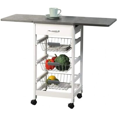 Kesper Küchenwagen - Erweiterbar, Modern, FSC-zertifiziert Kesper Küchenwagen - Erweiterbar, Modern, FSC-zertifiziert