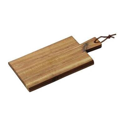 Planche de service en bois d'acacia avec poignée - 45x22 cm - Planche à découper Planche de service en bois d'acacia avec poignée - 45x22 cm - Planche à découper