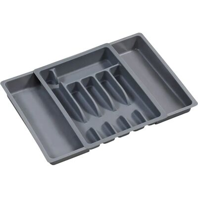 Kesper Adjustable Cutlery Drawer Organizer - Gray Kesper Adjustable Cutlery Drawer Organizer - Gray