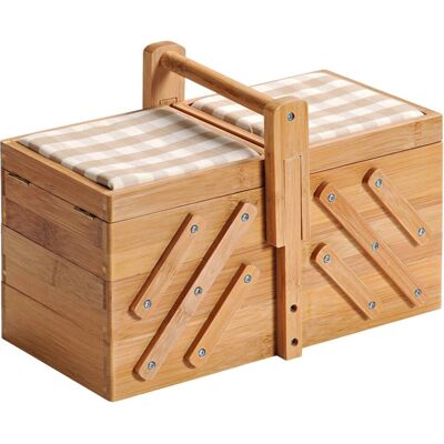 KESPER - 58710 - Bamboo - 6 Fächer - Nähkästchen KESPER - 58710 - Bamboo - 6 Fächer - Nähkästchen
