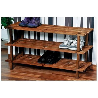 Kesper Holz Schuhregal - 3 Ebenen Kesper Holz Schuhregal - 3 Ebenen