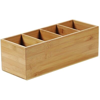 Organisateur de couverts Kesper - Bambou - 35x12x14cm Organisateur de couverts Kesper - Bambou - 35x12x14cm
