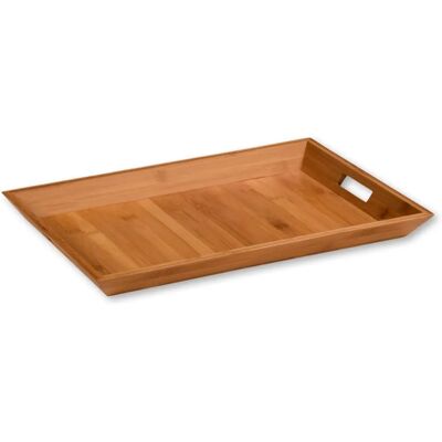 Kesper Bambus Serviertablett - 52x33cm, Natur, Kratzfest Kesper Bambus Serviertablett - 52x33cm, Natur, Kratzfest