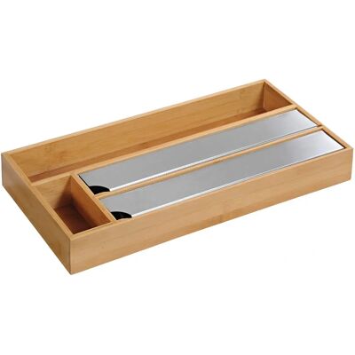 Supporto per rotoli da cucina in bambù KESPER - Naturale - Supporto per rotoli Supporto per rotoli da cucina in bambù KESPER - Naturale - Supporto per rotoli