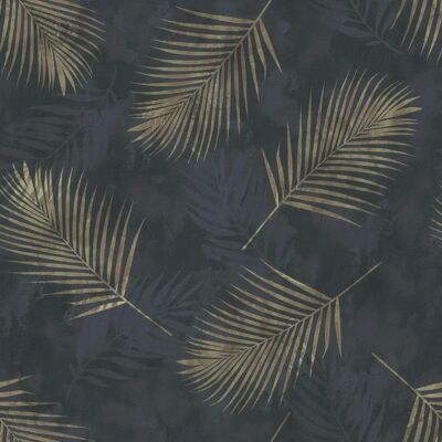 Fashion for Walls Blumenvlies Tapete - 10,05m x 0,53m - Schwarz Fashion for Walls Blumenvlies Tapete - 10,05m x 0,53m - Schwarz