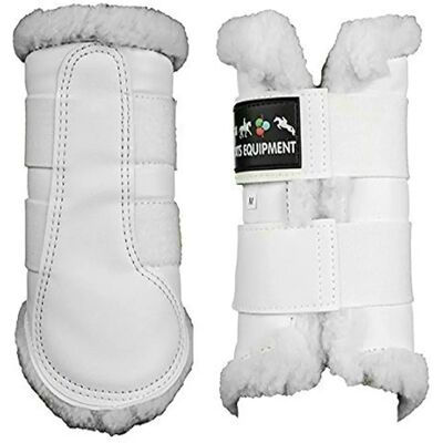 HKM Bottes de Brossage Blanches pour Poney - Bottes de Brossage - Publicité HKM Bottes de Brossage Blanches pour Poney - Bottes de Brossage - Publicité